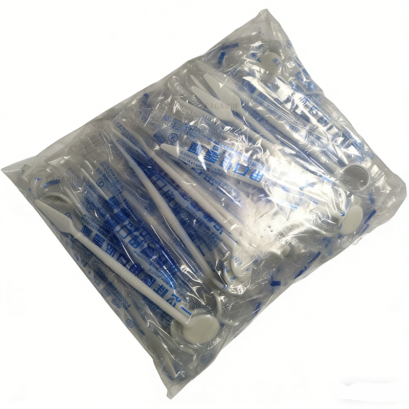 Teeth Whitening For Photos - 100 Stuks Plastic Tandheelkundige Orale Spiegel