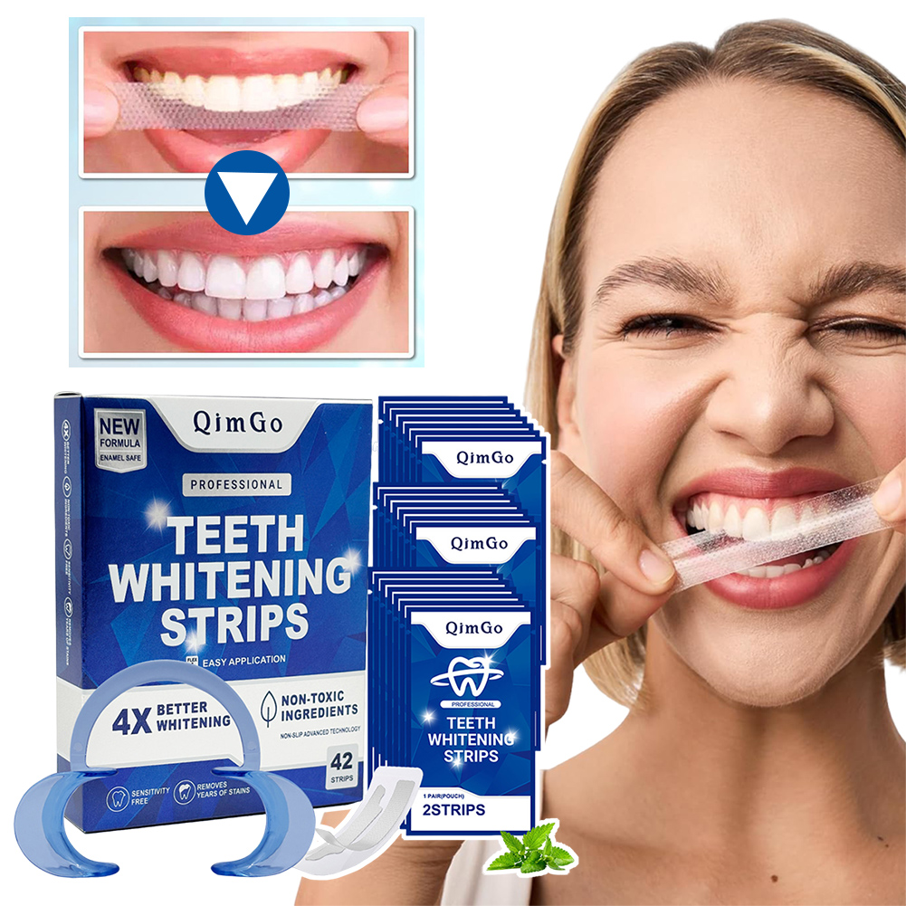 Teeth Whitening Strips Crest - Professionele tandenbleekstrips Natuurlijke milde tandenwitterpatch Elastische