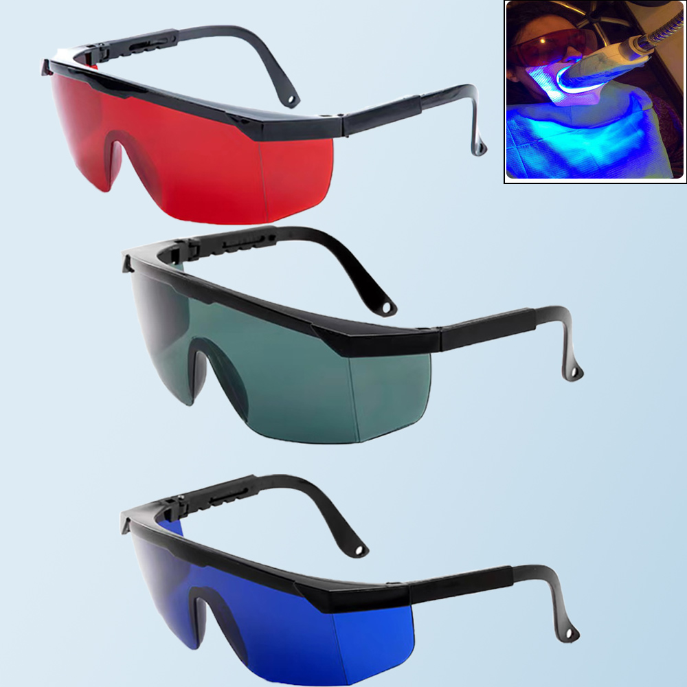 Teeth Whitening Uv Kit - Dental Lab Oogbescherming Bril Optische UV-uithardingslamp