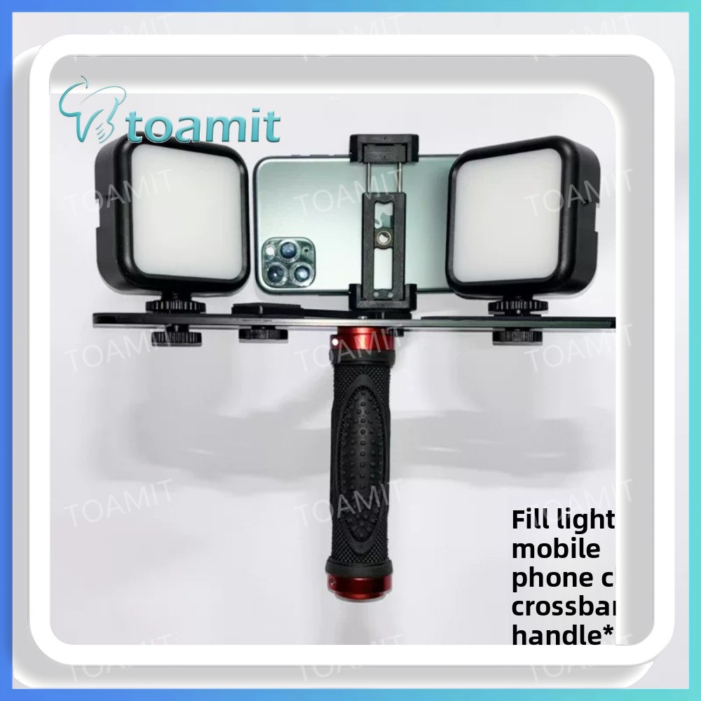 Teeth Whitening Led Kit - Tandheelkundige fotografielamp, Bluetooth LED-flitser voor smartphone,