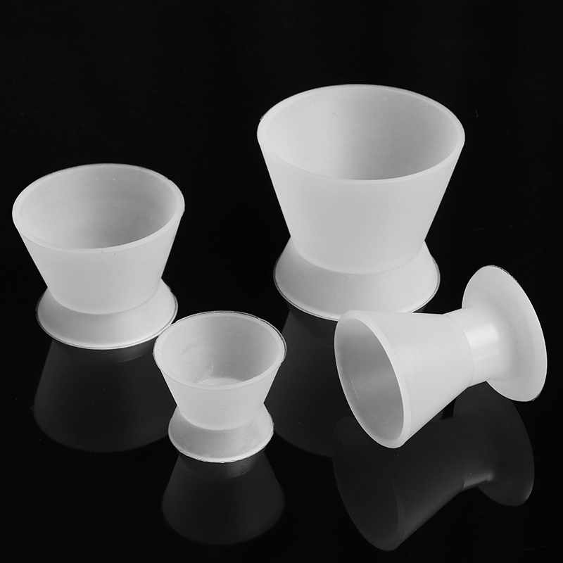 Teeth Whitening With Trays - 4 Stuks Tandartsmaterialen Siliconen Mengkom Gebruik