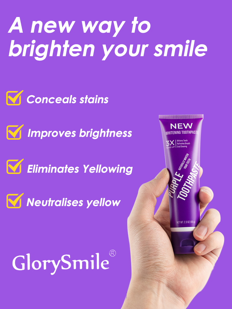 Paarse Whitening Tandpasta Die - Teeth Whitening Mousse recensie en prijs