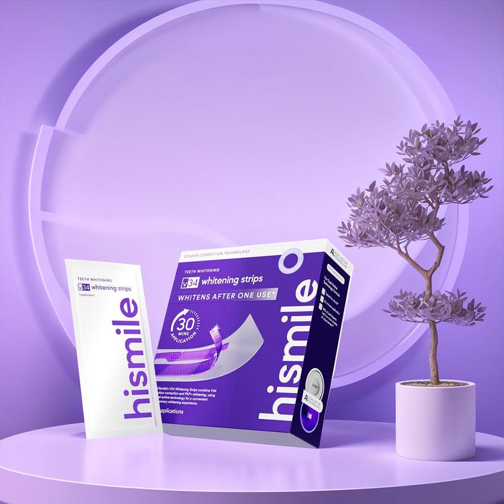 Paarse tandenbleekstrips herst - Teeth Whitening Retainer recensie en prijs