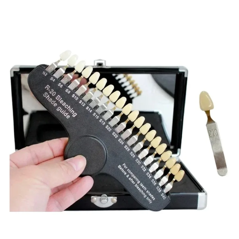 Professionele Tanden Whitening - Teeth Whitening Shade Guide recensie en prijs
