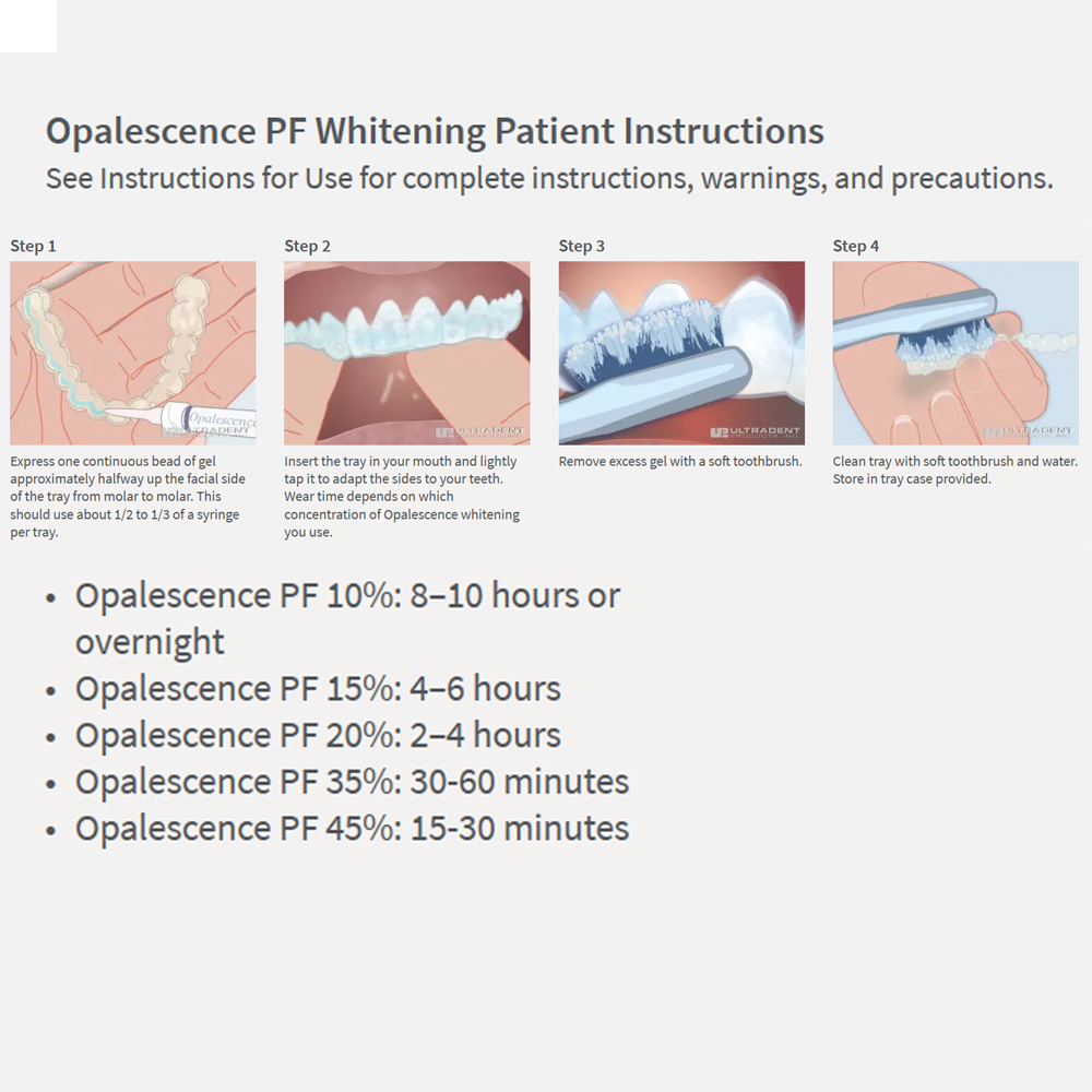 Opalescentie Whitening 20% Pf  - Teeth Whitening With Peroxide recensie en prijs