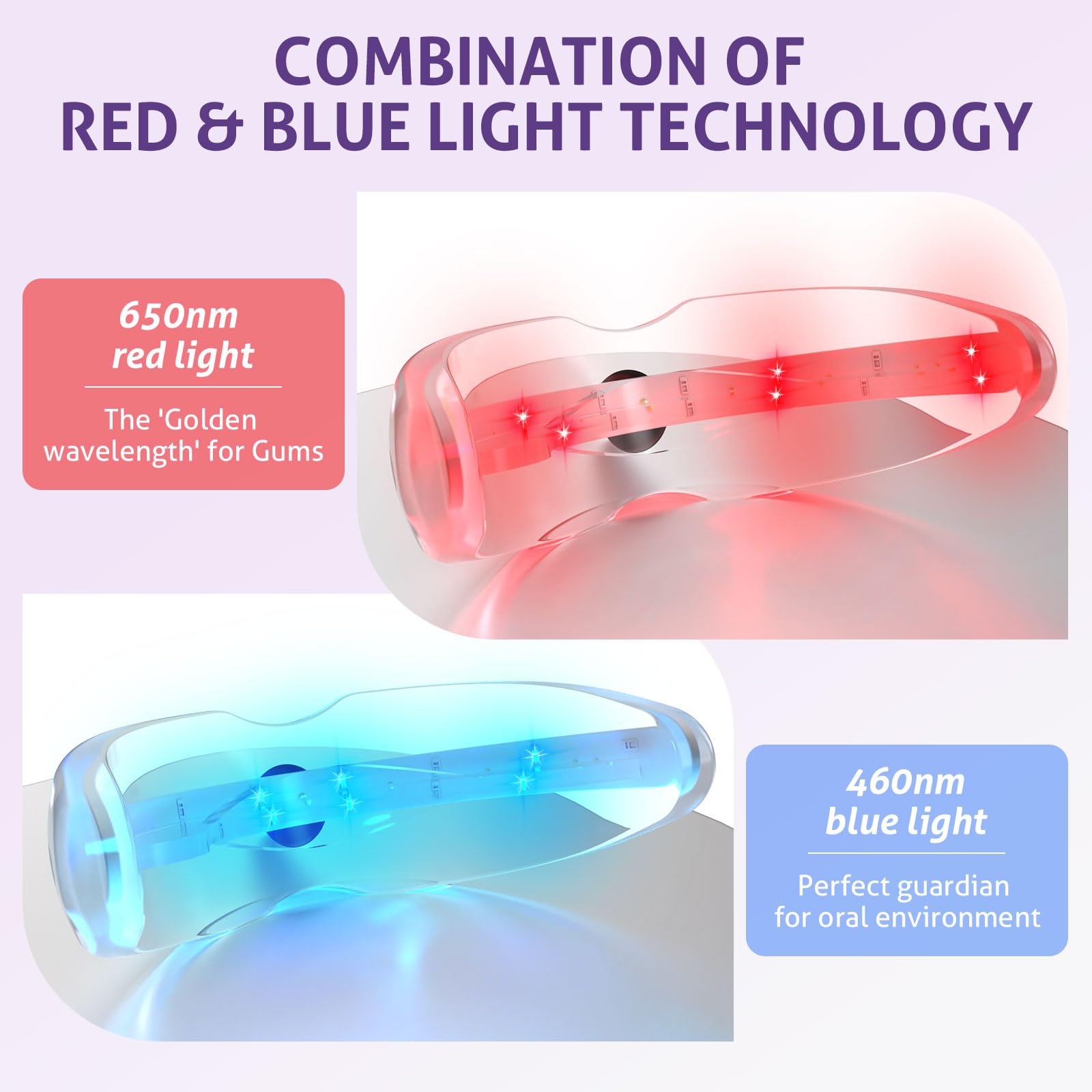 Rood Blauw Lichttherapie Tande - Teeth Whitening Led Kit recensie en prijs