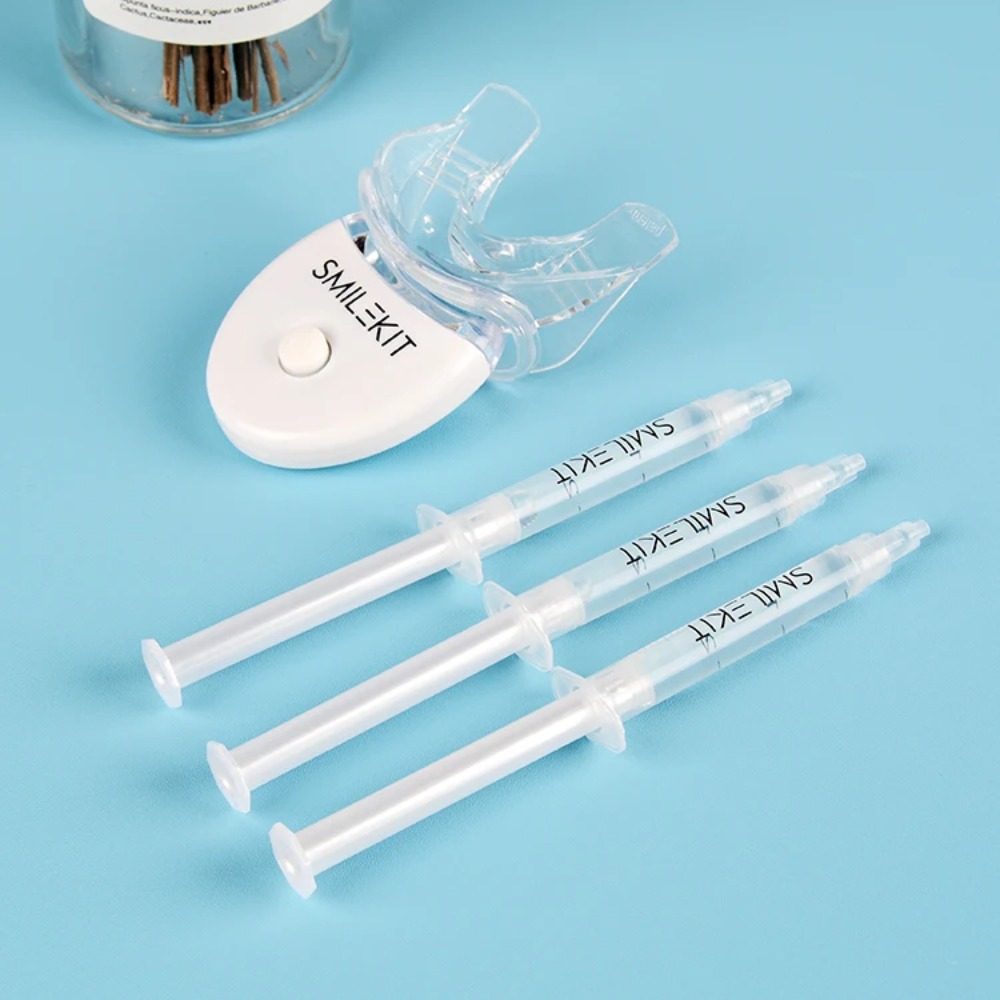 Draagbare LED-tandbleekmachine - Teeth Whitening Led Kit recensie en prijs