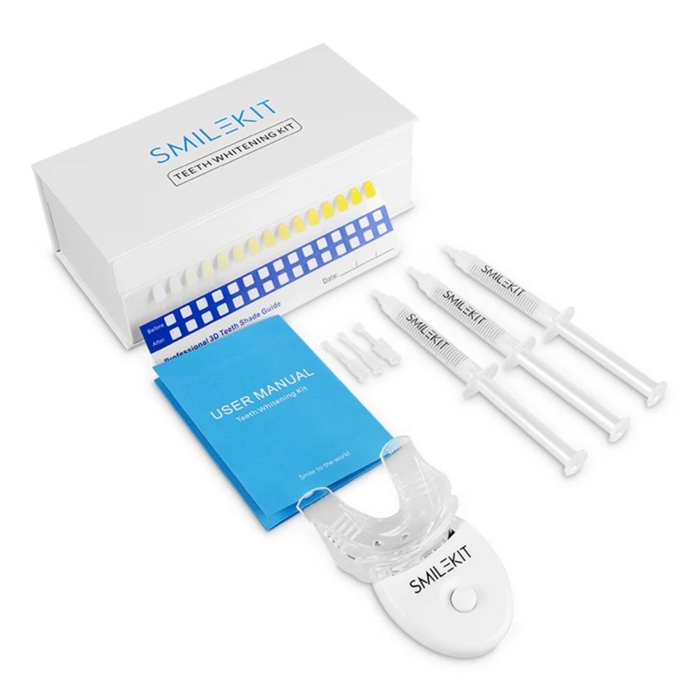 Draagbare LED-tandbleekmachine - Teeth Whitening Led Kit recensie en prijs