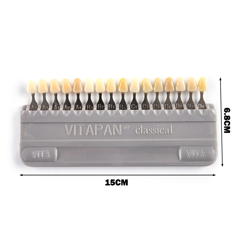 VITA 16 Kleuren Tanden Schaduw - Teeth Whitening Shade Guide recensie en prijs