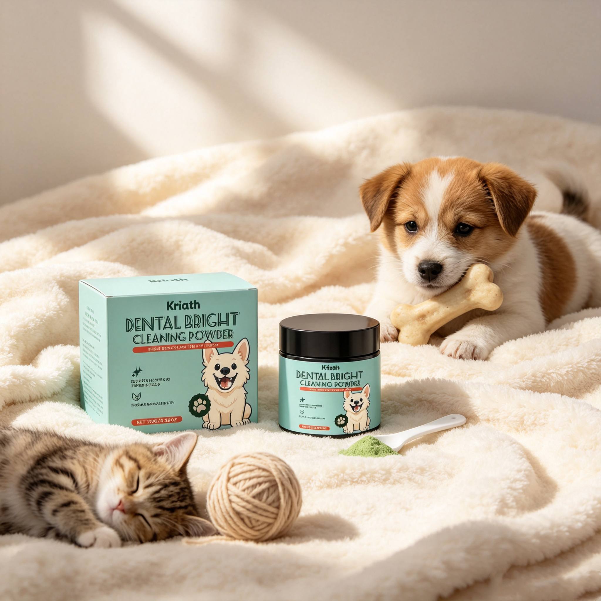 Tandpoeder voor honden, verwij - Teeth Whitening Powder recensie en prijs