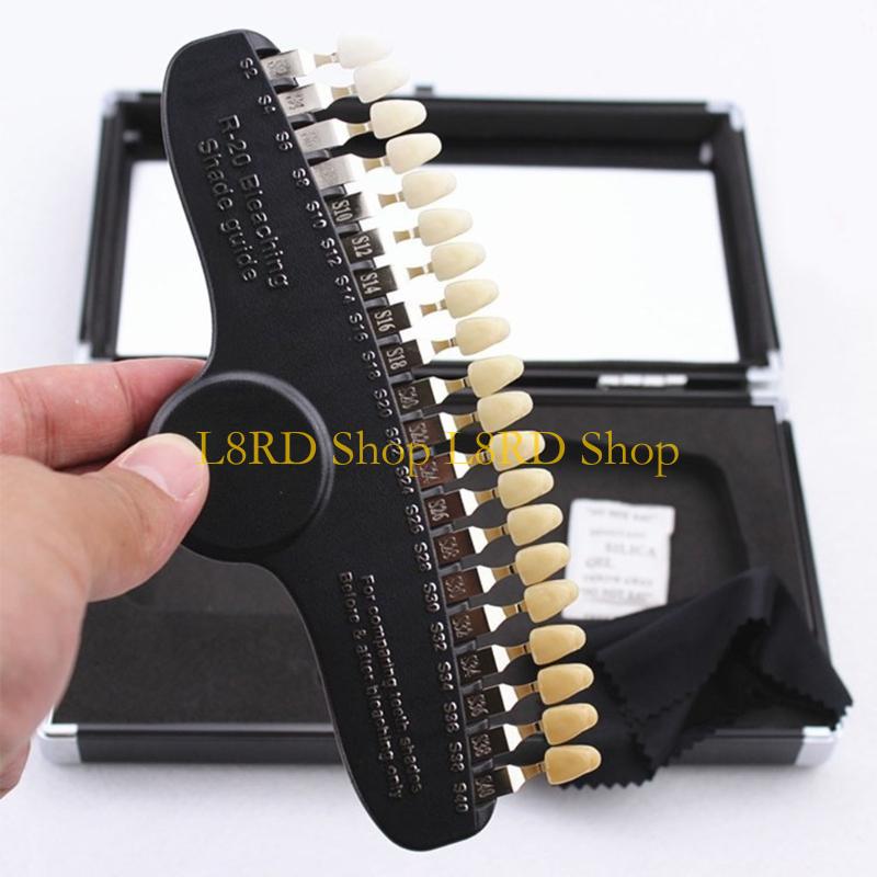 L8RD Professionele 3D Tanden W - Teeth Whitening Shade Guide recensie en prijs