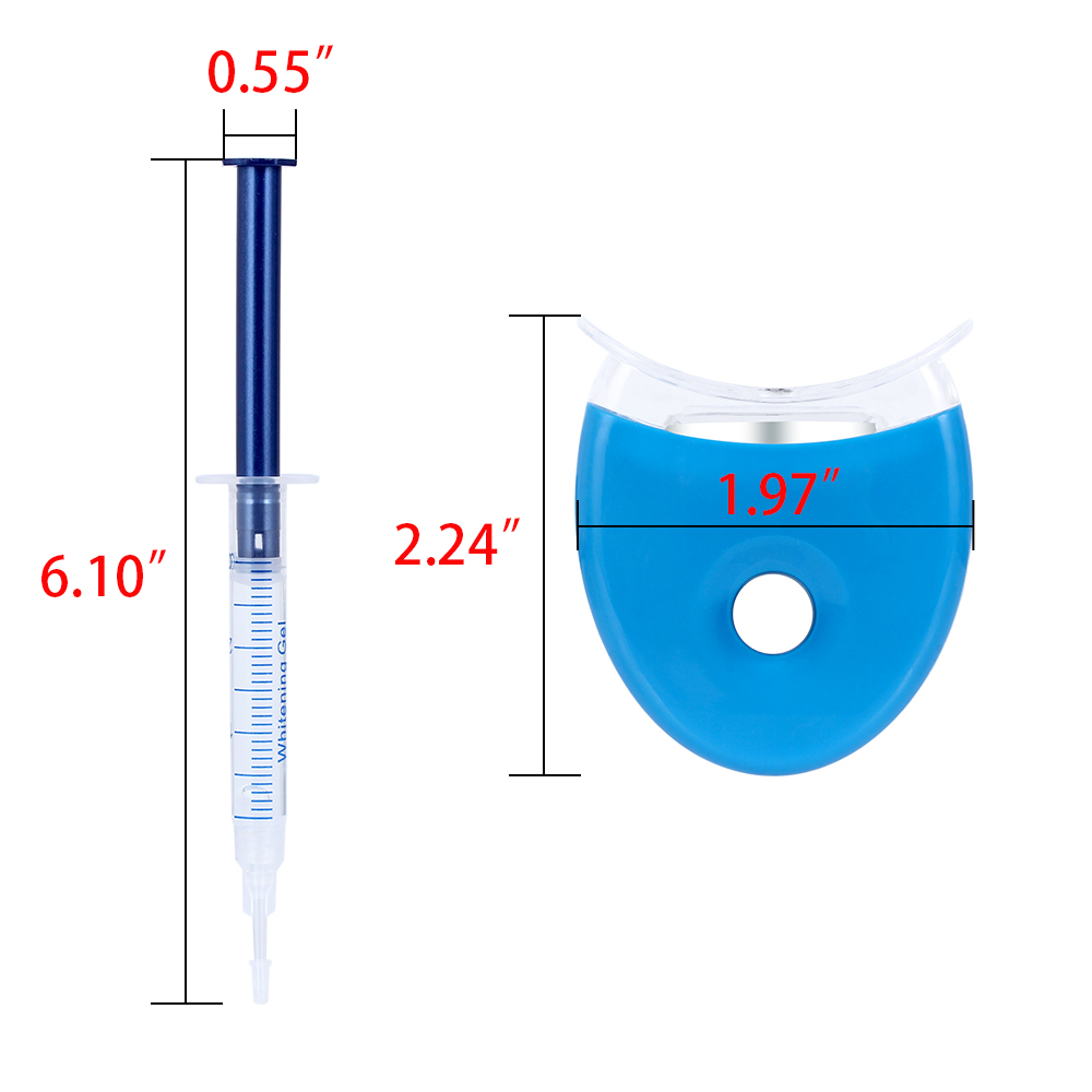 1 set Tanden Whitening 44% Per - Teeth Whitening Led Kit recensie en prijs