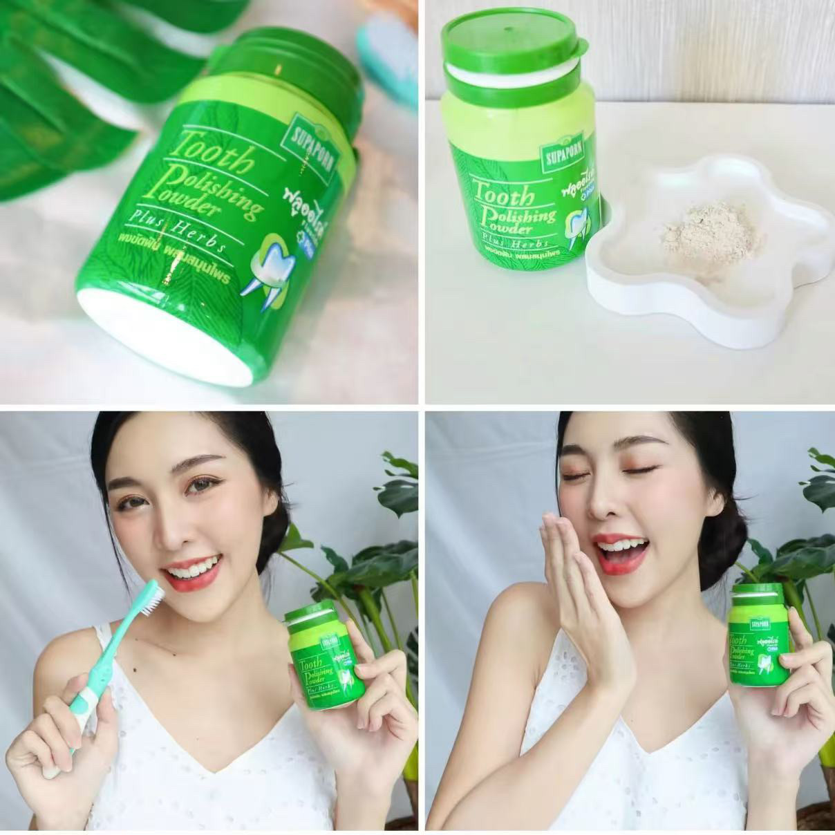 Thaise SUPAPORN Kruiden Tandpo - Teeth Whitening Powder recensie en prijs