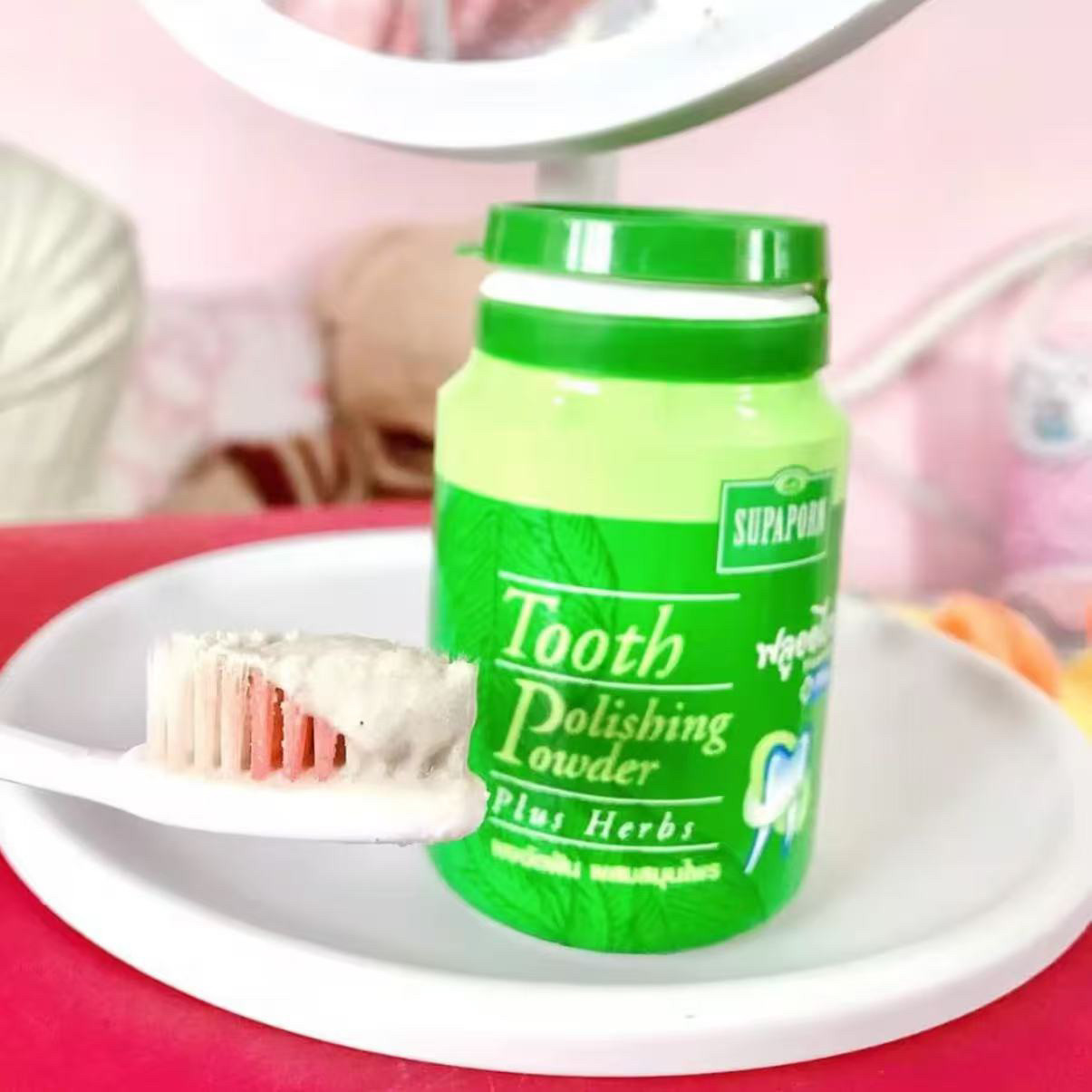 Thaise SUPAPORN Kruiden Tandpo - Teeth Whitening Powder recensie en prijs