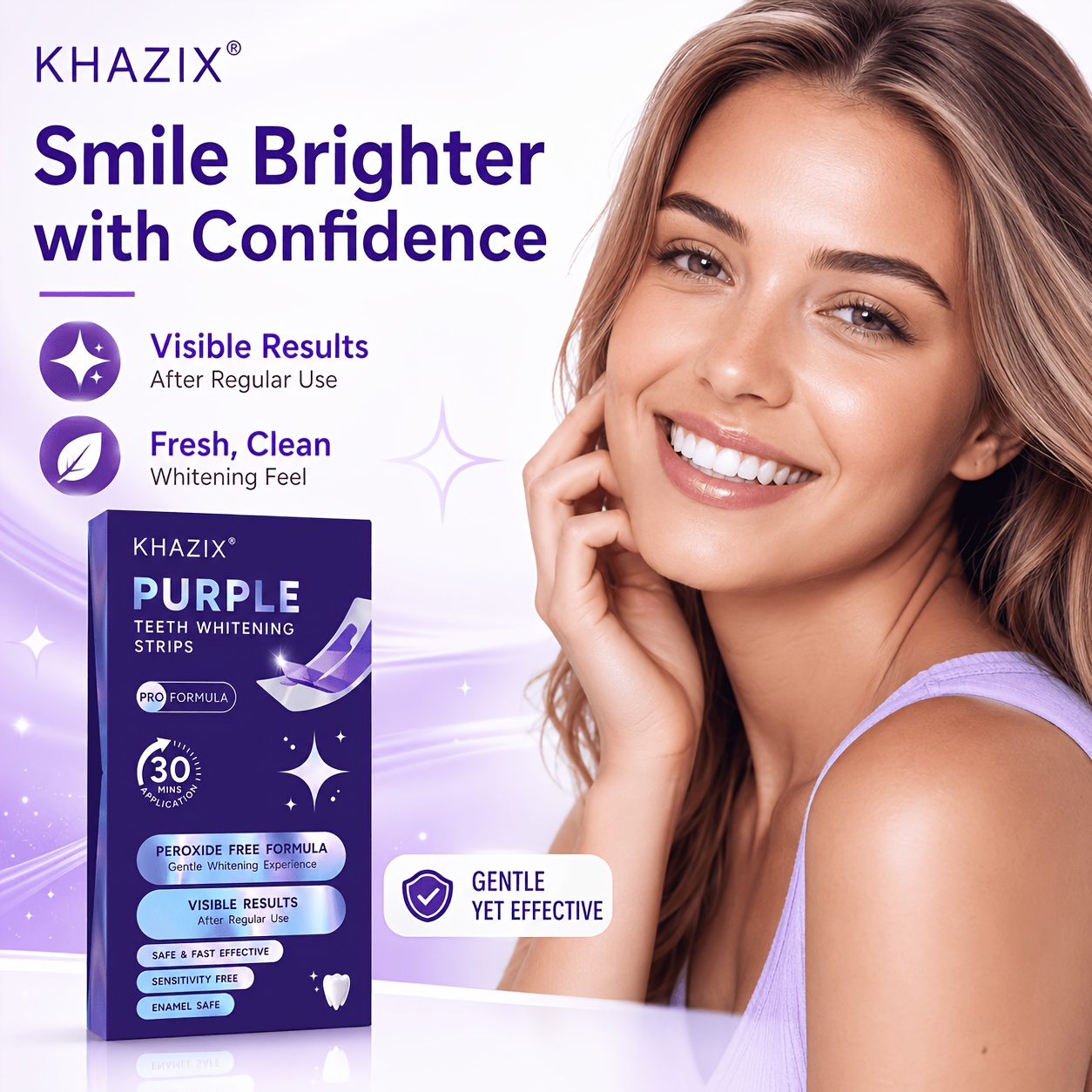 1/10 paar paarse tandenbleekst - Teeth Whitening Retainer recensie en prijs