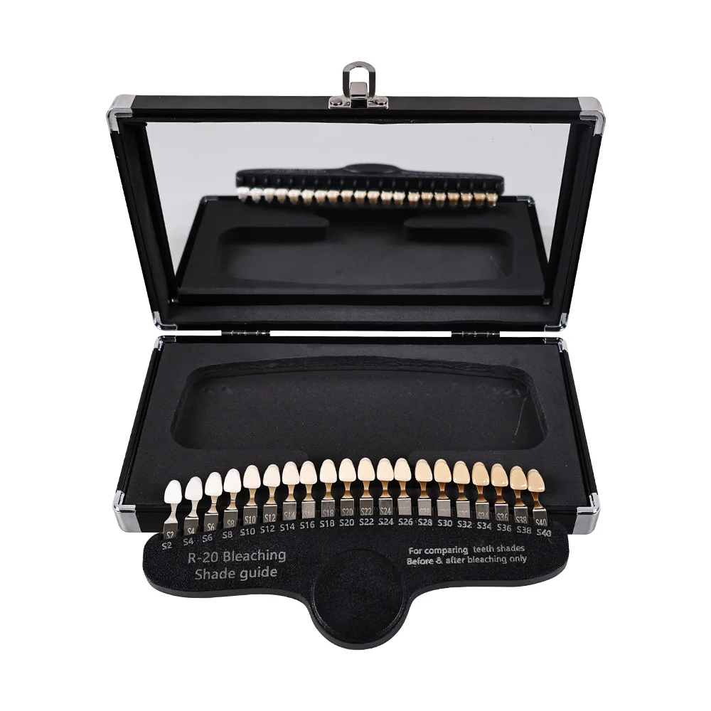ELIJAH R-20 Bleken Schaduw Gid - Teeth Whitening Shade Guide recensie en prijs