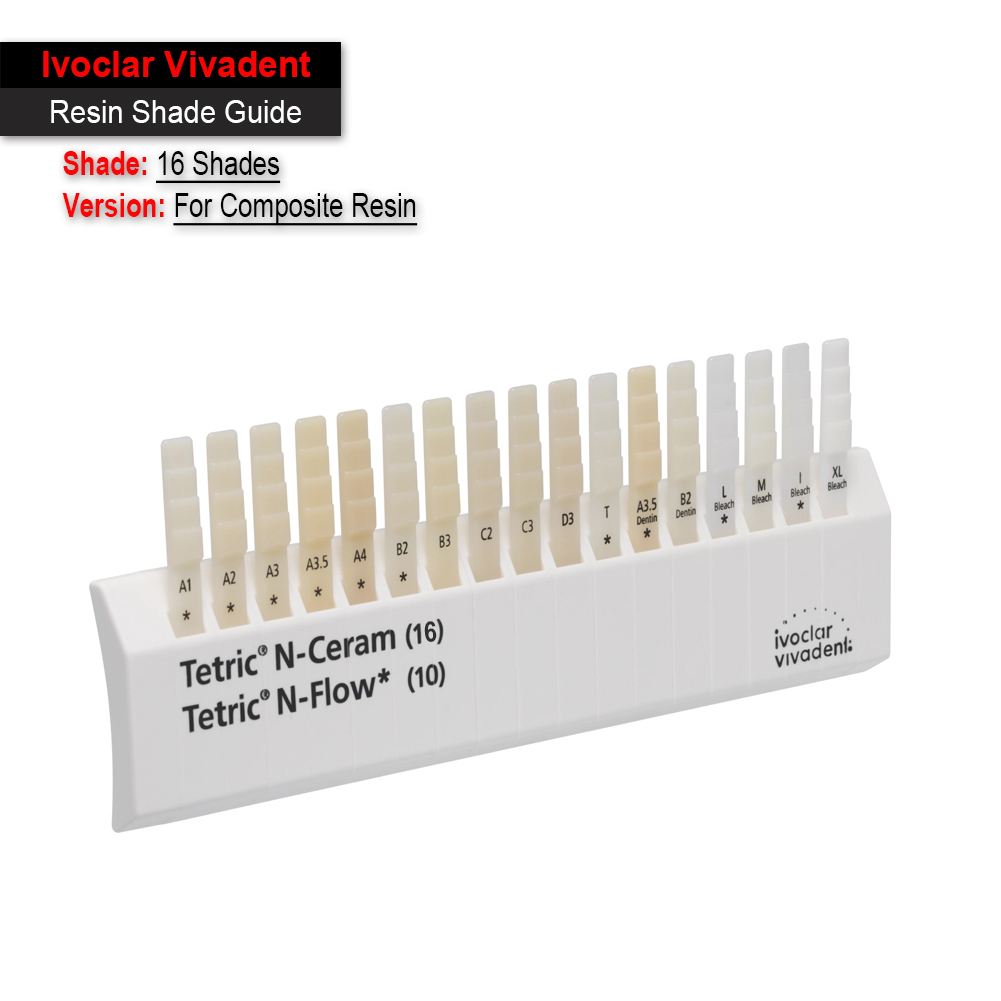 Ivoclar Tandkleurenweergavekaa - Teeth Whitening Shade Guide recensie en prijs