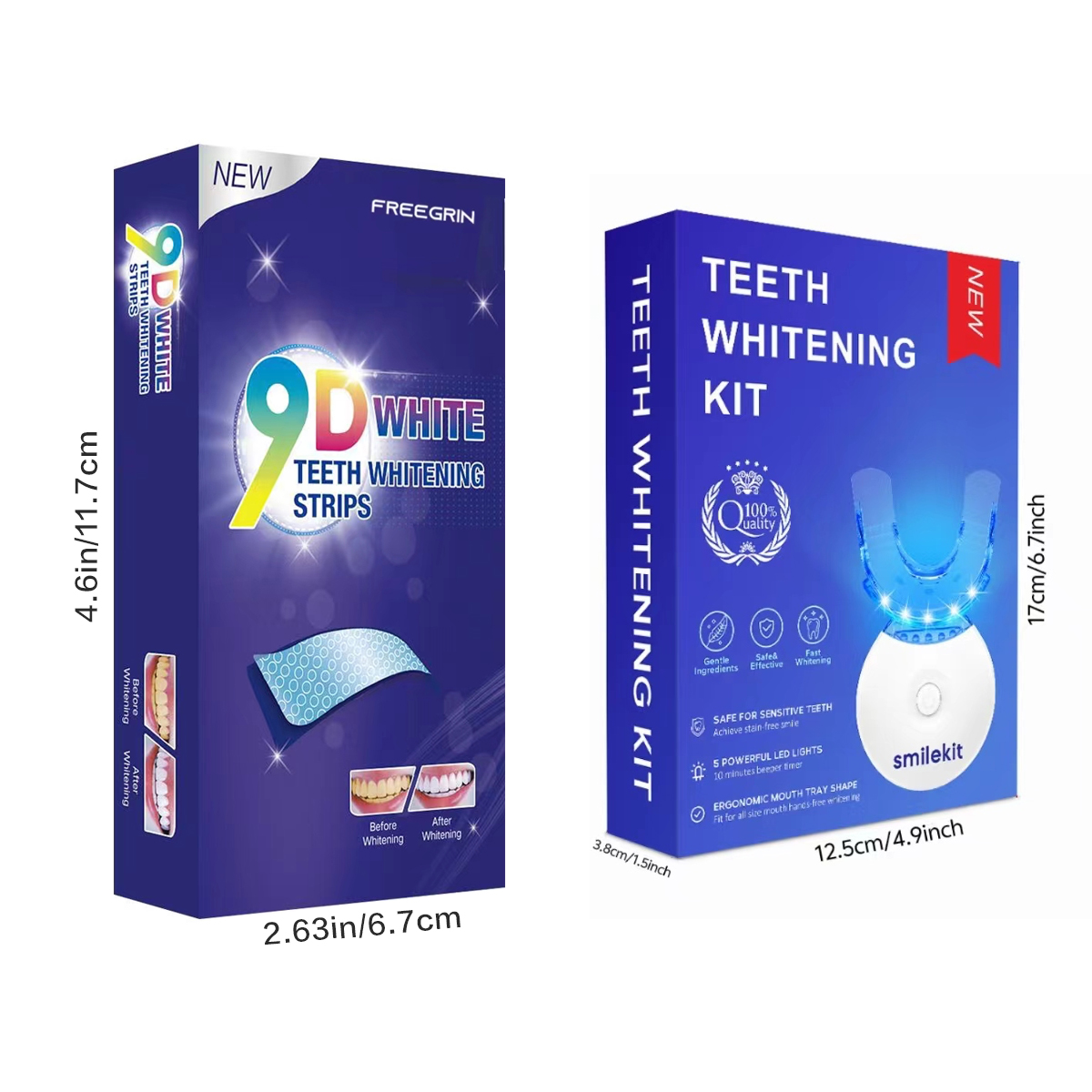 Tandenbleekset - 5X LED-licht  - Teeth Whitening Led Kit recensie en prijs