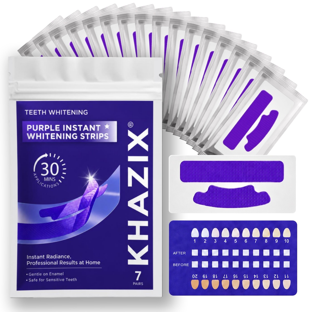 1/7 paar tandenbleekstrips voo - Teeth Whitening Strips Crest recensie en prijs