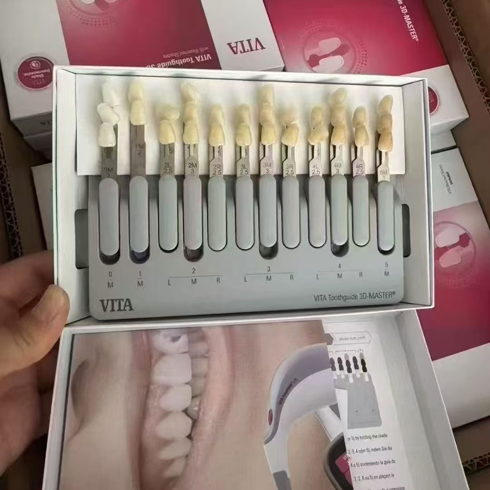 4 modellen VITA Toothguide Den - Teeth Whitening Shade Guide recensie en prijs