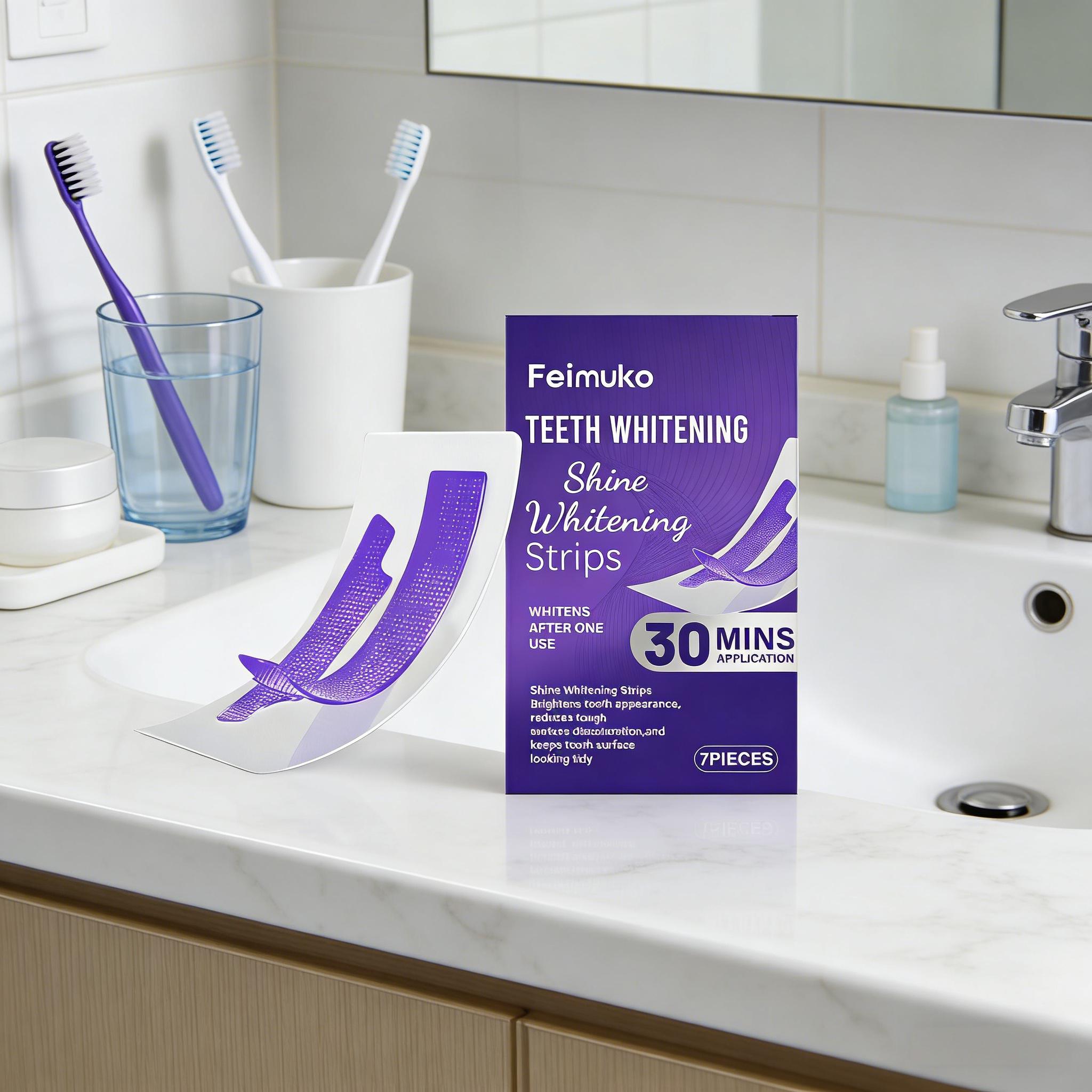 Tandenbleekstrips verminderen  - Teeth Whitening Strips Crest recensie en prijs
