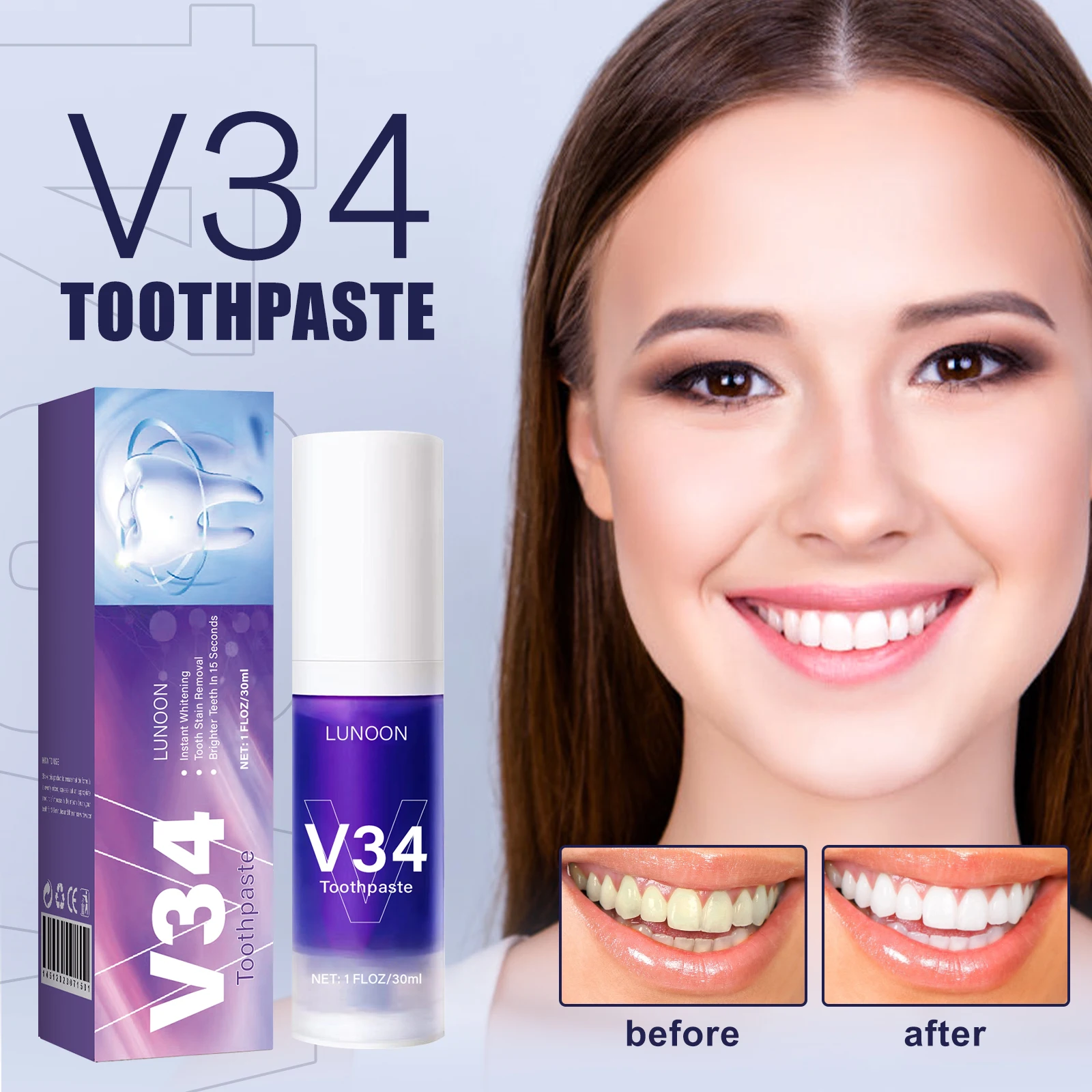 50ml Mousse Tandpasta Tandenre - Teeth Whitening Mousse recensie en prijs