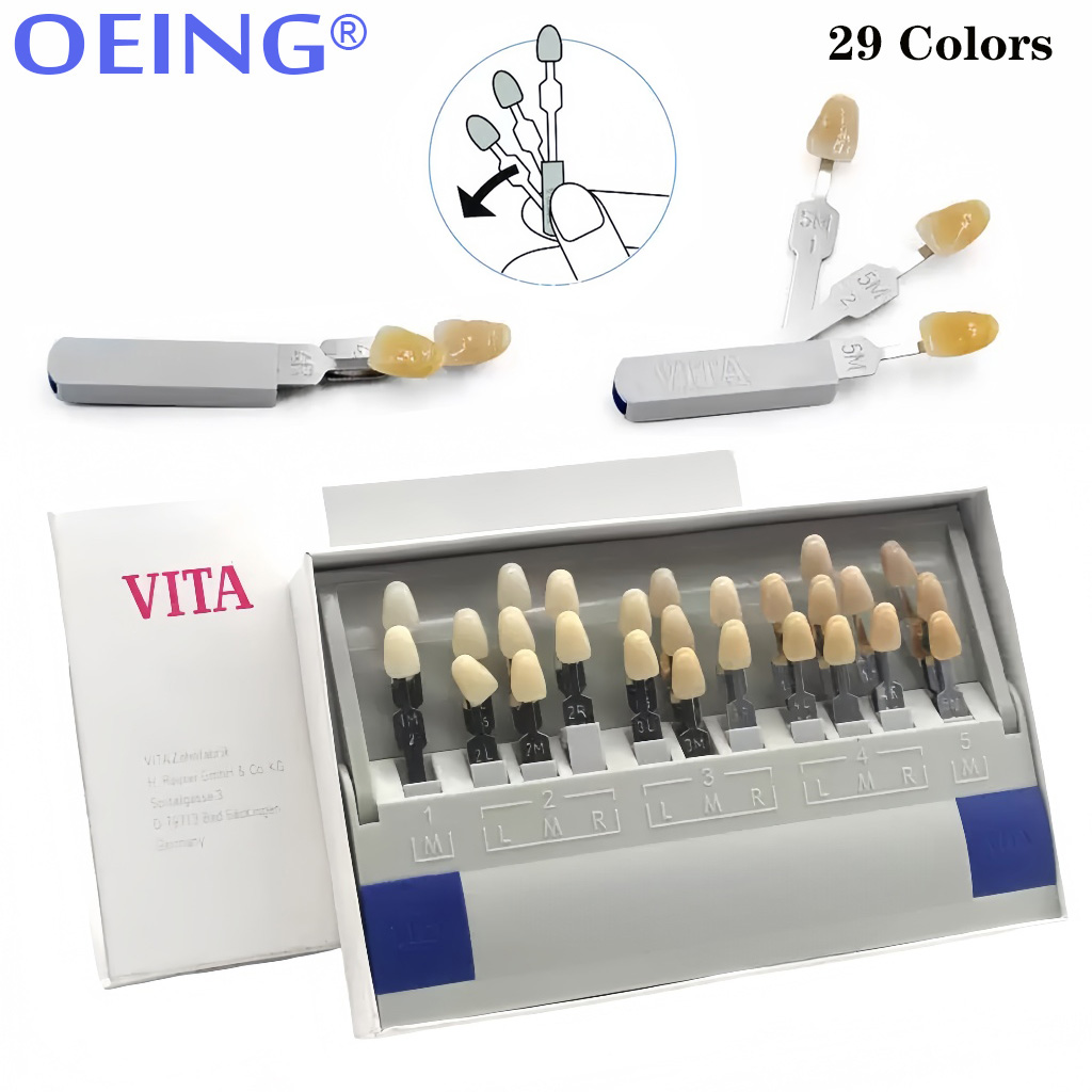 29/16 Kleuren Tanden Schaduw G - Teeth Whitening Shade Guide recensie en prijs