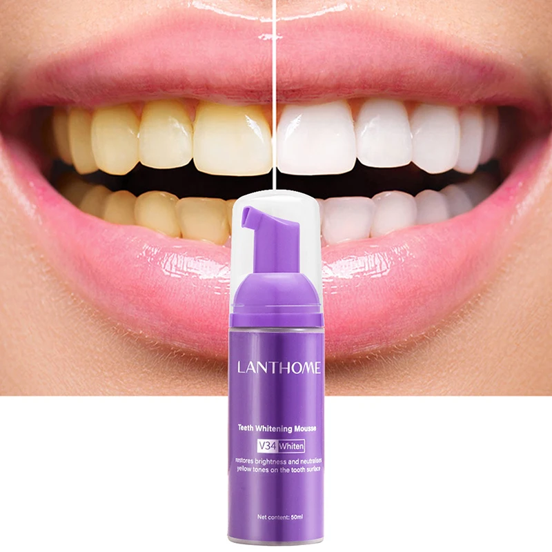 Mousse V34 Tandpasta Tanden Re - Teeth Whitening Mousse recensie en prijs