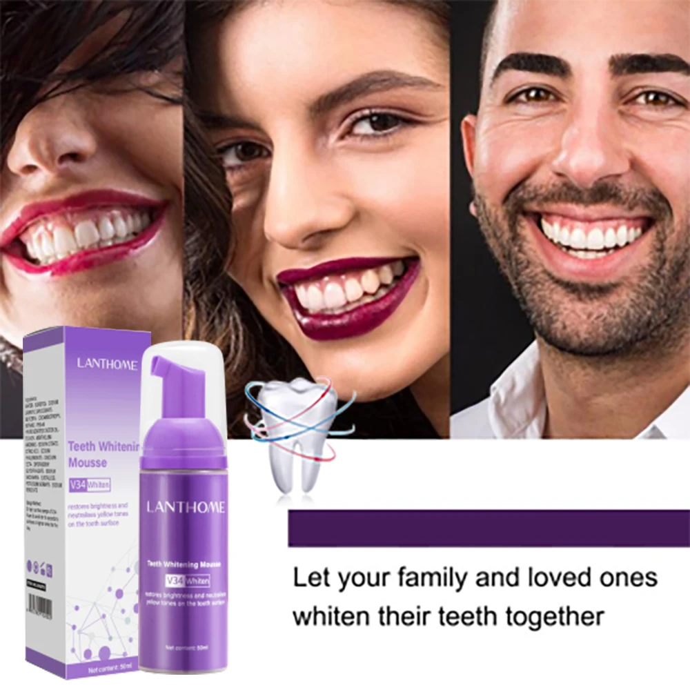 Mousse V34 Tandpasta Tanden Re - Teeth Whitening Mousse recensie en prijs